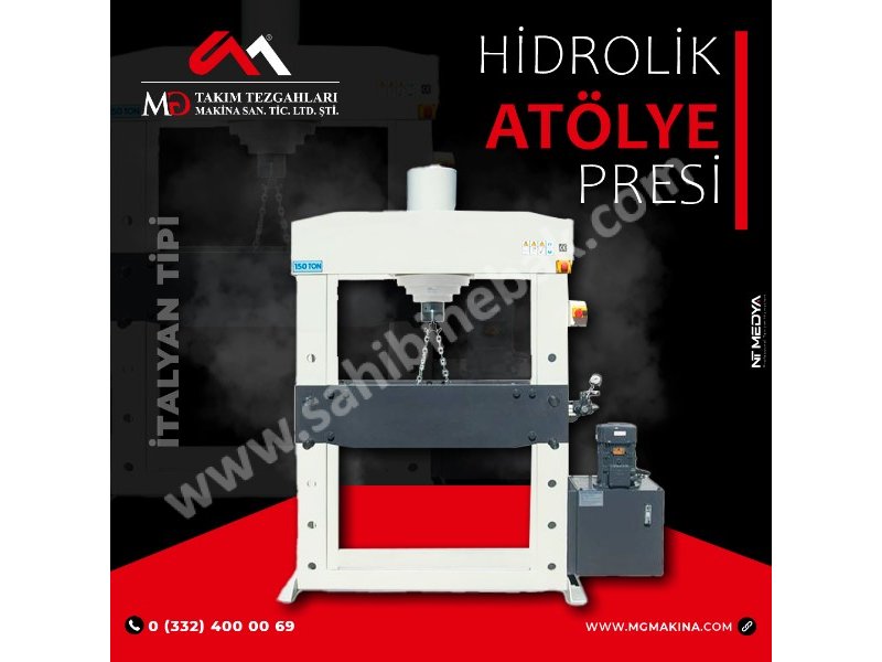 İtalyan Tipi Hidrolik Atölye Presleri - Italian Type Hydraulic Workshop Presses