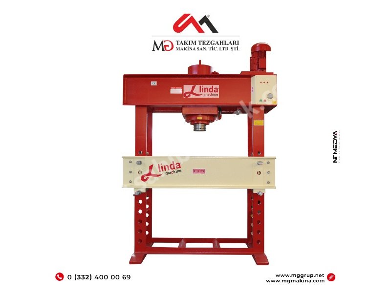 200 Ton Motorlu Hidrolik Atölye Presi  - Hydraulic Workshop Press