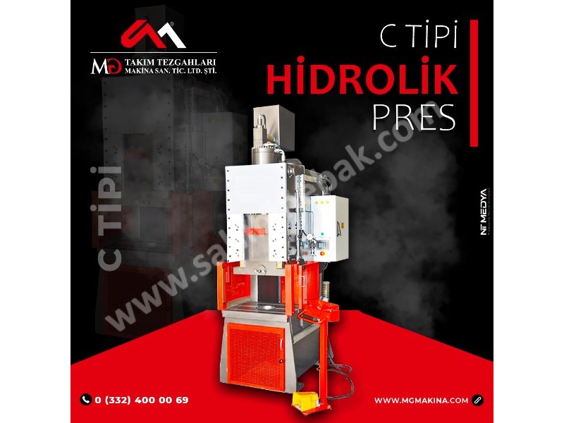 C Tipi Hidrolik Pres - C Type Hydraulic Press