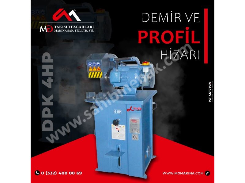 DPK-4HP Demir ve Profil Hizarı - Iron And Profile Shearing Machine