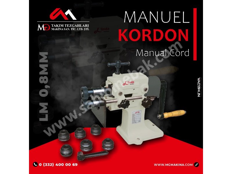 LM 0,8mm Manuel Kordon Manual Cord