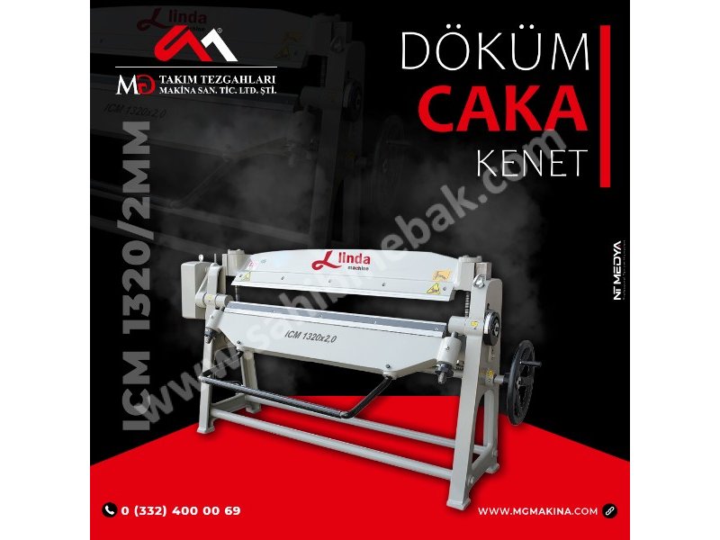 ICM 1320 x 2,00 mm Döküm Caka Kenet - Folding Machines