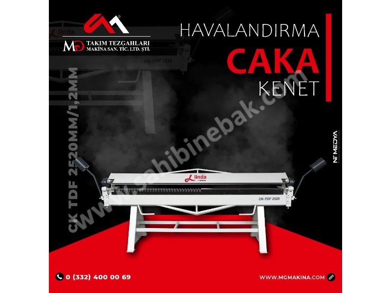 CK TDF 2520 x 1,2 mm Havalandırma Caka Kenet - Folding Machines