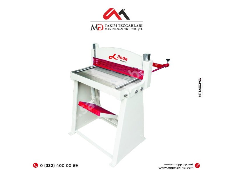 PS-55 550×1,0mm Ayak Pedallı Makas - guillotine shear