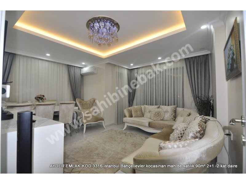 Bahçelievler Kocasinan Mah. Satılık 2. Kat 2+1 Daire