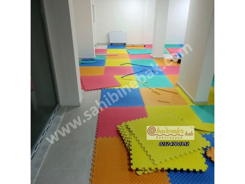 ÇOCUK & BEBEK OYUN ALANI YUMUŞAK TATAMİ MİNDER EVA MİNDER 100x100 13mm