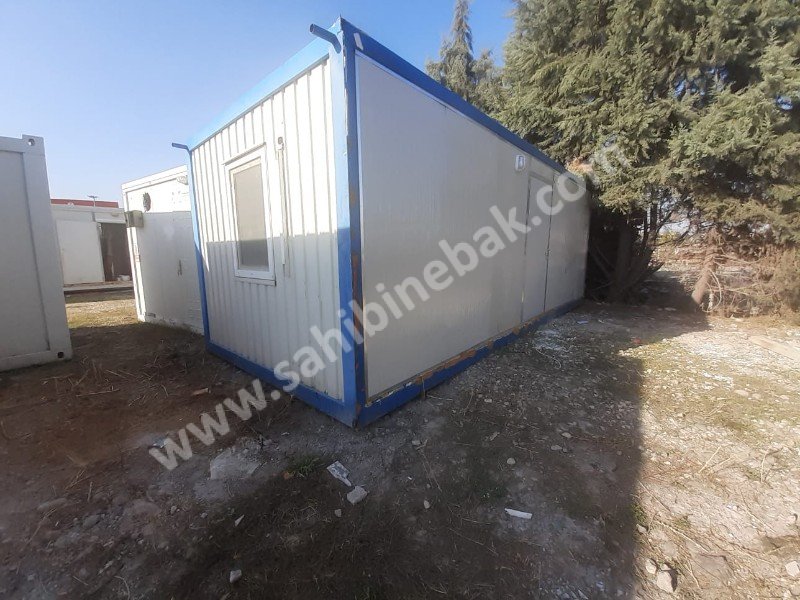 3x7 21m2 BOŞ 5 CAMLI SATILIK KONTEYNER