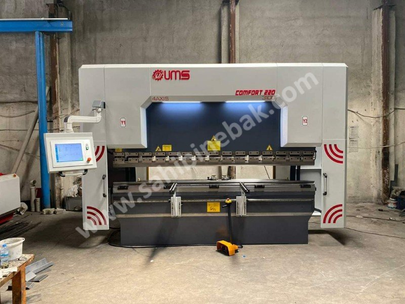 CNC 3100 x 220 Ton 4 Eksen Ums Abkant Pres - Press Brake ( SIFIR )