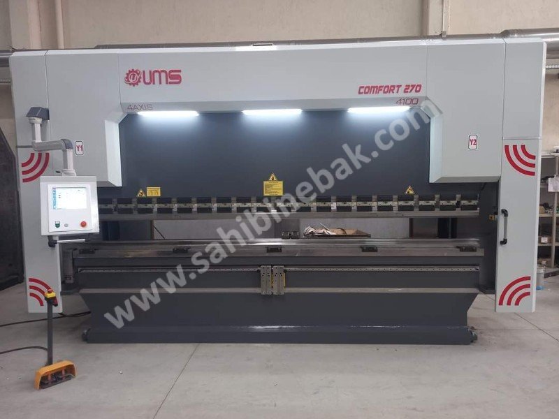 CNC 4100 x 270 Ton 4 Eksen Ums Abkant Pres - Press Brake ( SIFIR )