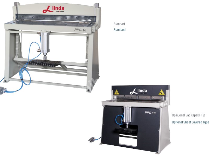 PPS-10 Ayak Pedallı Pnömatik Giyotin Makas - guillotine shear