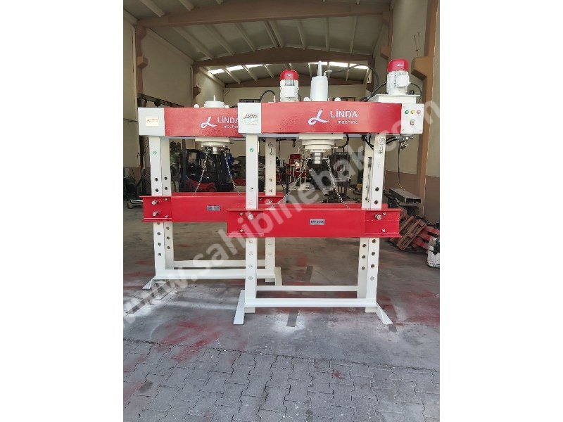 100 Ton Gezer Kafa Kollu Motorlu Linda Machine Hidrolik Atölye Presi