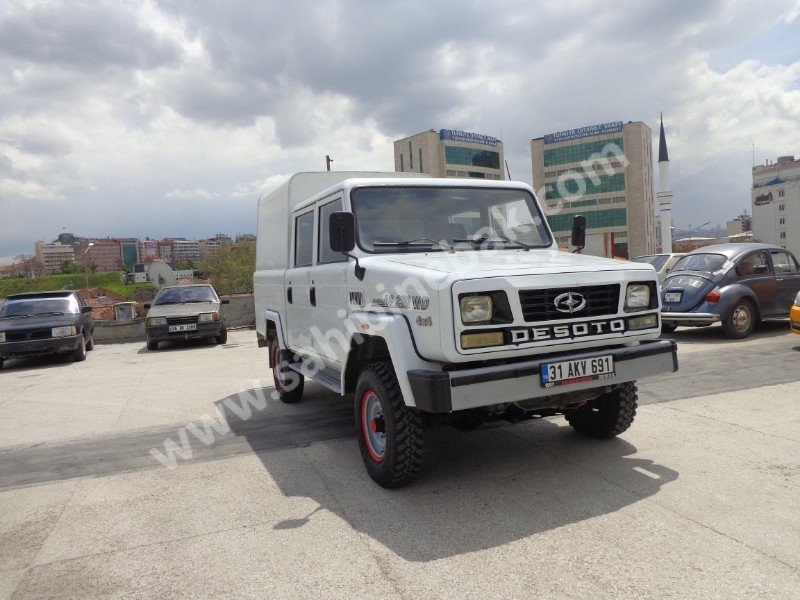 4X4 FUL ORJNAL FABRKASYON ÇİFT KABİN ARAZLİ AS250 DOÇ