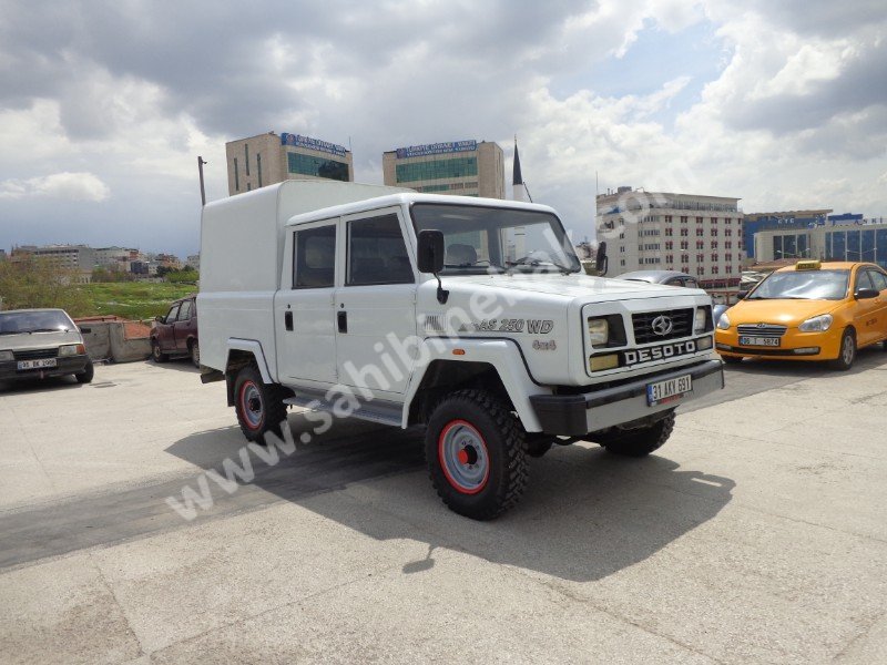 4X4 FUL ORJNAL FABRKASYON ÇİFT KABİN ARAZLİ AS250 DOÇ