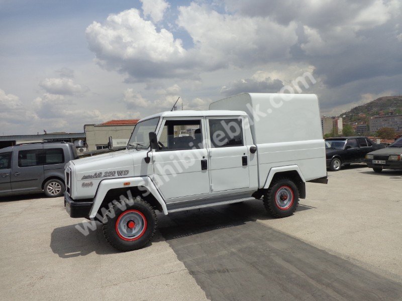 4X4 FUL ORJNAL FABRKASYON ÇİFT KABİN ARAZLİ AS250 DOÇ