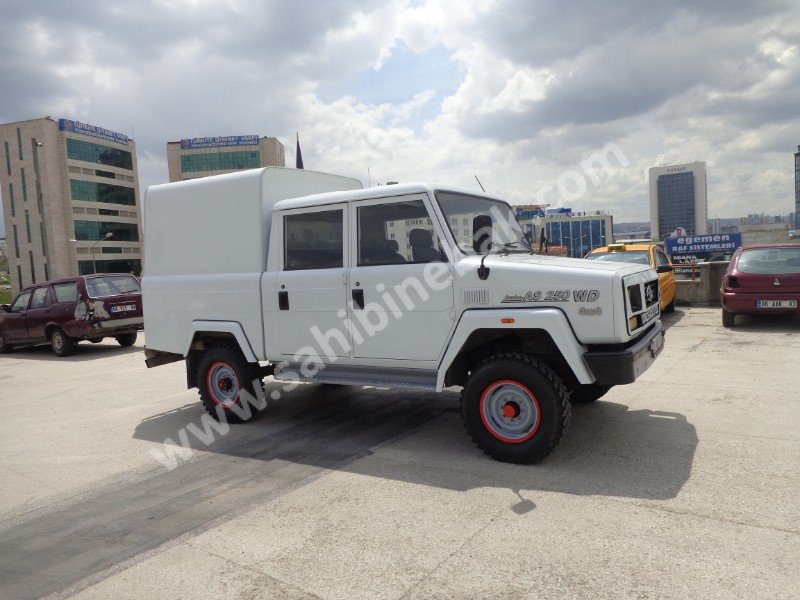 4X4 FUL ORJNAL FABRKASYON ÇİFT KABİN ARAZLİ AS250 DOÇ