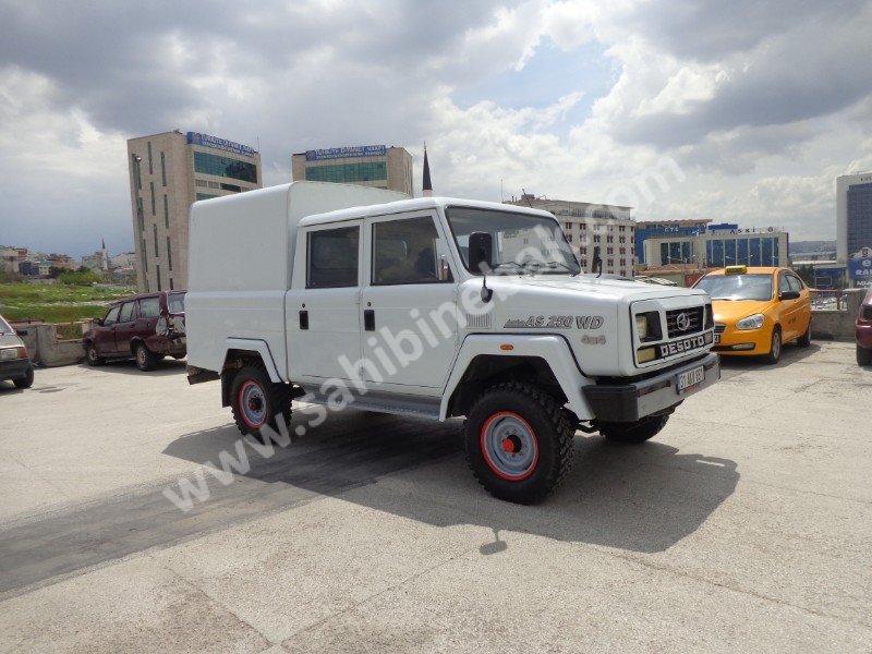 4X4 FUL ORJNAL FABRKASYON ÇİFT KABİN ARAZLİ AS250 DOÇ