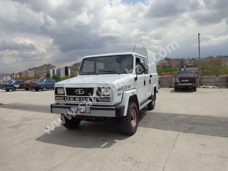 4X4 FUL ORJNAL FABRKASYON ÇİFT KABİN ARAZLİ AS250 DOÇ