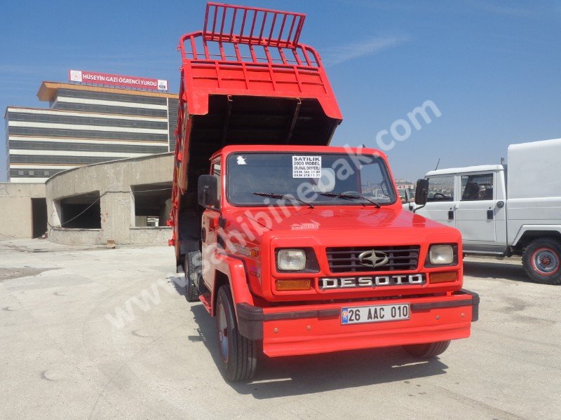 DAMPERLİ ORJİNAL PERKİNS MOTOR 2000 MODEL KAMYONET