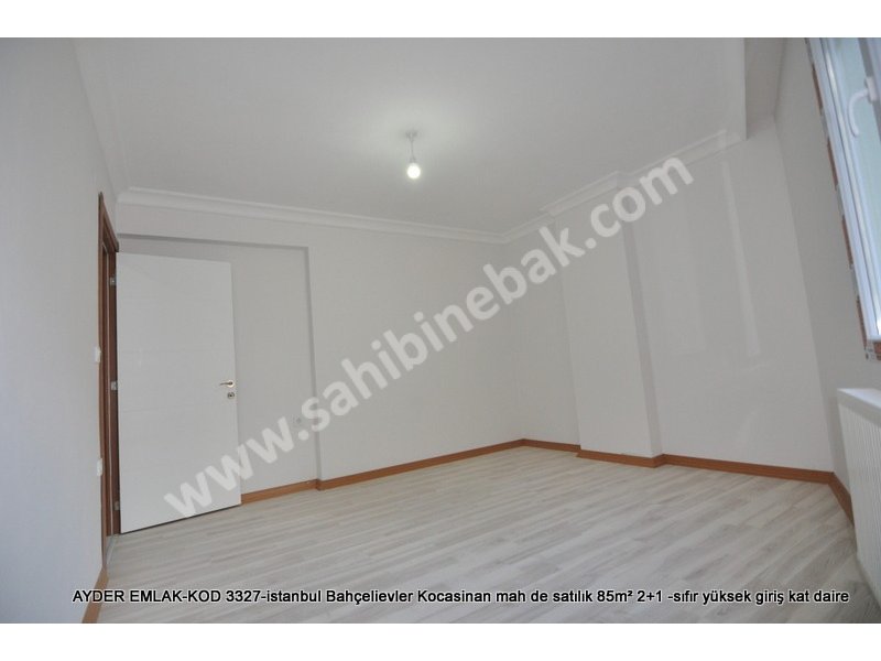 Bahçelievler Kocasinan Mah. Satılık 2+1 Yüksek Giriş Daire