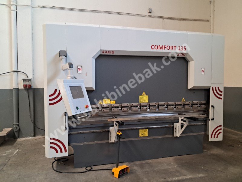 CNC 3100 x 135 Ton 4 Eksen Linda Abkant Pres - Press Brake ( SIFIR )