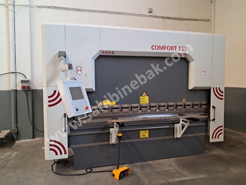 CNC 3100 x 135 Ton 4 Eksen Linda Abkant Pres - Press Brake ( SIFIR )