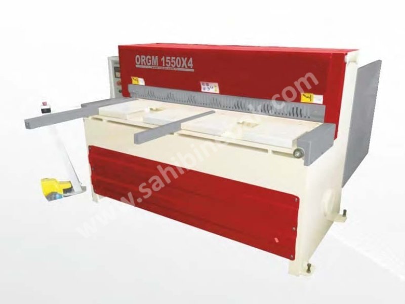 LRGM 1550 x 4mm Rediktörlü Giyotin Makas - Guillotine Machines