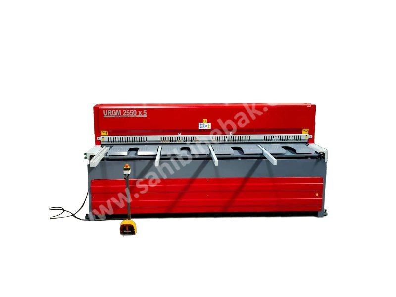 LRGM 2550 x 5mm Rediktörlü Giyotin Makas LİNDA MACHİNE - Guillotine Machines