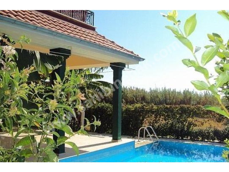 Antalya Side'de Lüks Havuzlu Haftalık Kiralık Villa Pelikan
