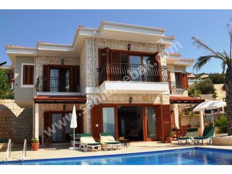 Antalya kaş'ta lüks havuzlu kiralık villa