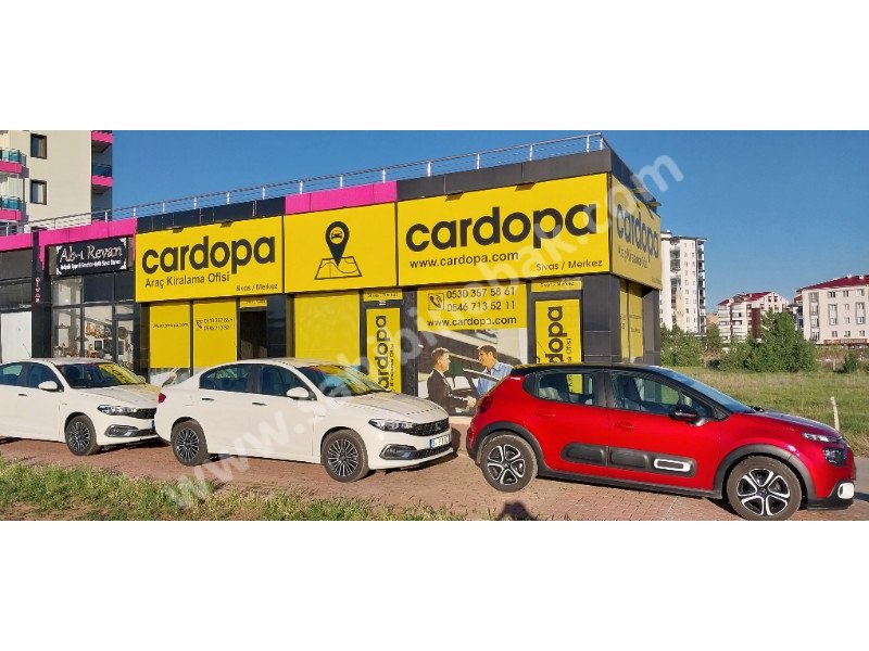 CARDOPA ARAÇ KİRALAMA sivas rent a car CHERY TİGGO 8 PRO