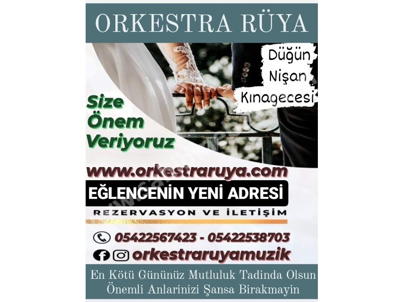 DENİZLİ ORKESTRA RÜYA DENİZLİ ORKESTRA DÜNYASI SES SİSTEMİ KİRALAMA