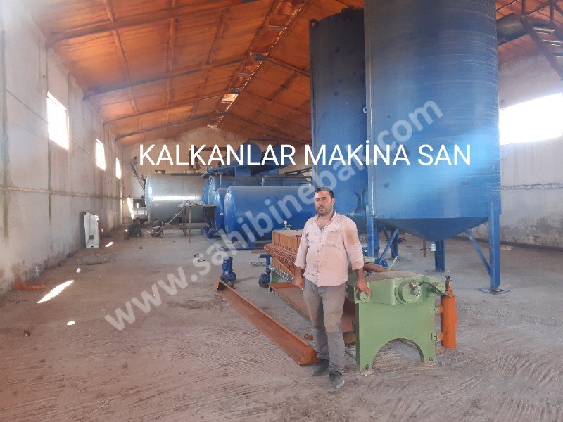 Atık yağ geri dönüşüm makinası yapımı kalkanlar makina