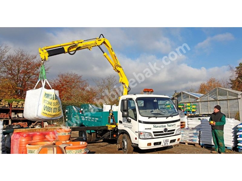 NeptuneCrane tam katlanır 1ton serisi araç üzeri vinçler Manisa