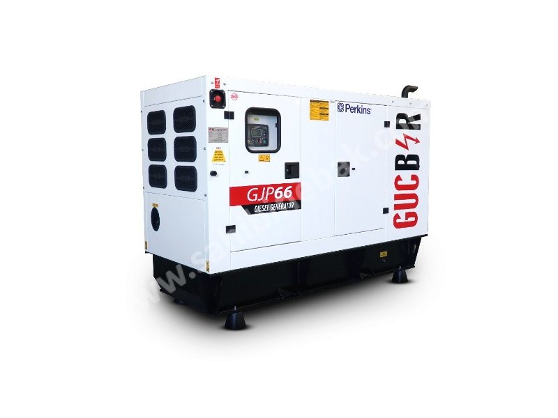 GÜÇBİR JENERATÖR - 66 kVA, PERKINS, OTOMATİK, KABİNLİ, SESSİZ