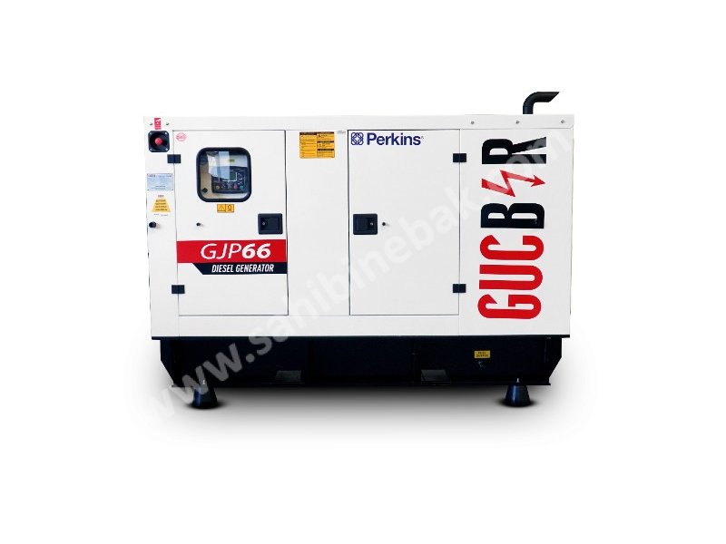 GÜÇBİR JENERATÖR - 66 kVA, PERKINS, OTOMATİK, KABİNLİ, SESSİZ