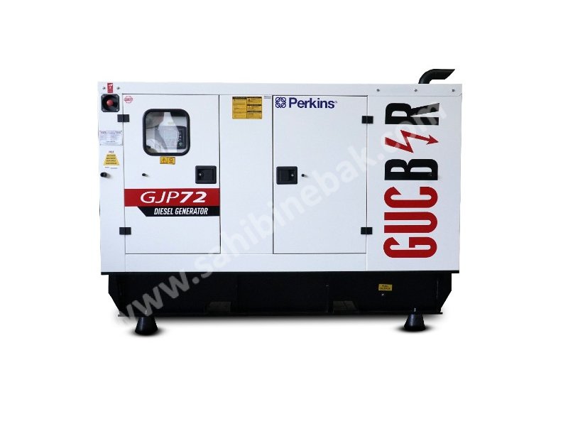 GÜÇBİR JENERATÖR - 72 kVA, PERKINS, OTOMATİK, KABİNLİ, SESSİZ