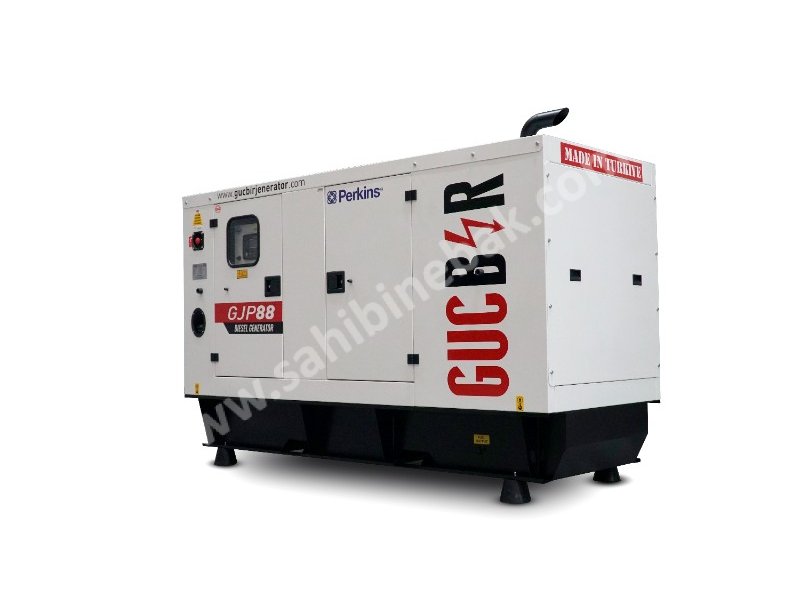 GÜÇBİR JENERATÖR - 88 kVA, PERKINS, OTOMATİK, KABİNLİ, SESSİZ