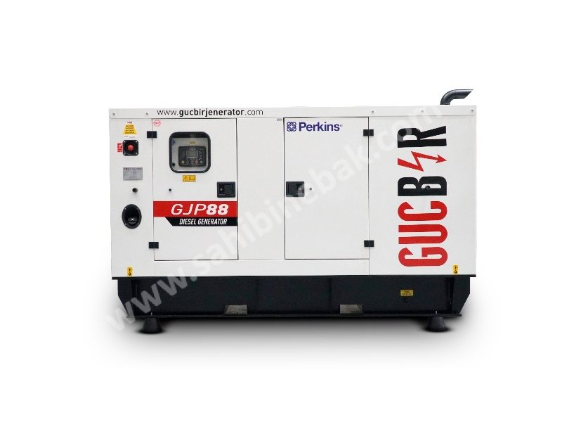 GÜÇBİR JENERATÖR - 88 kVA, PERKINS, OTOMATİK, KABİNLİ, SESSİZ