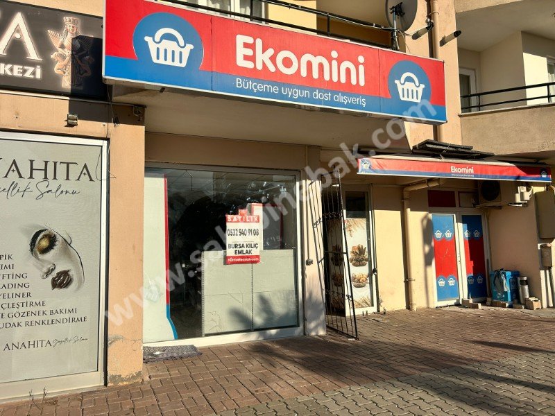 Bursa Yıldırım Bağlaraltı Cadde Üstü Satılık 50 m2 Cazip Dükkan