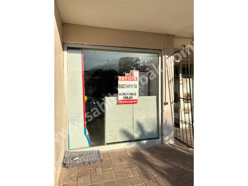 Bursa Yıldırım Bağlaraltı Cadde Üstü Satılık 50 m2 Cazip Dükkan