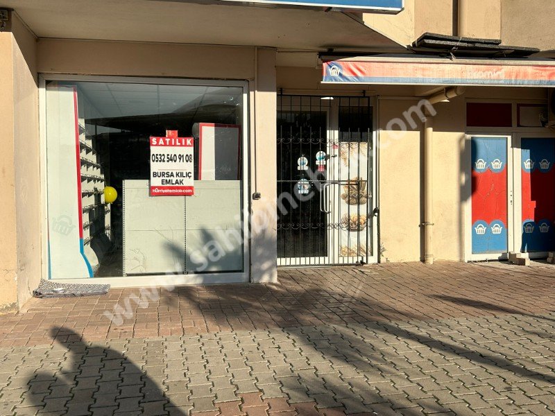 Bursa Yıldırım Bağlaraltı Cadde Üstü Satılık 50 m2 Cazip Dükkan
