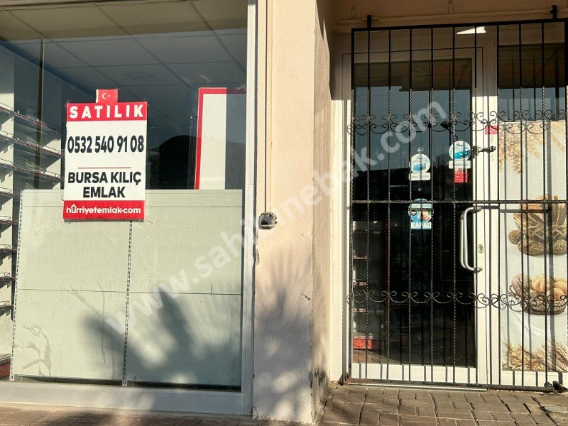 Bursa Yıldırım Bağlaraltı Cadde Üstü Satılık 50 m2 Cazip Dükkan