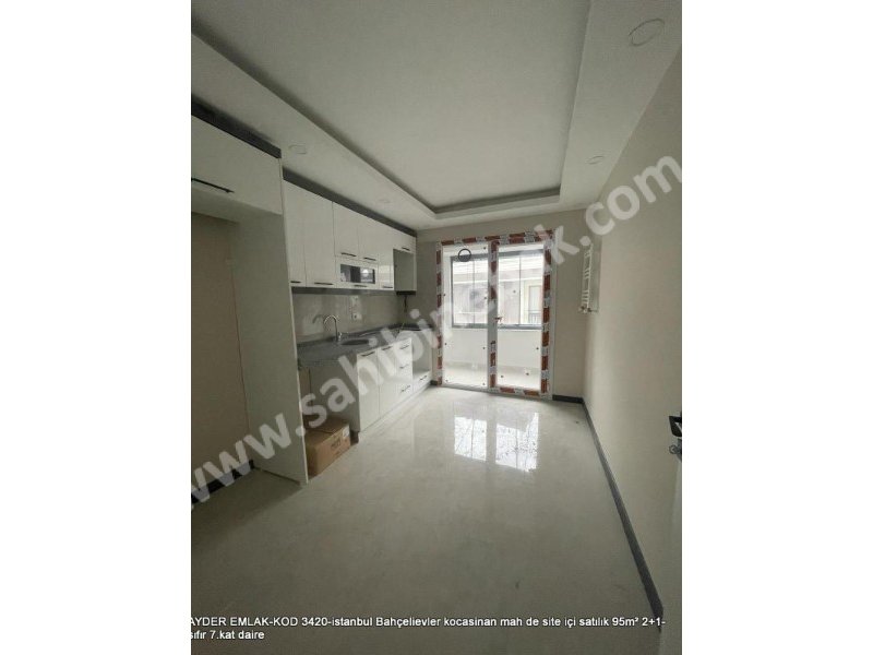 Bahçelievler kocasinan mah de site içi satılık 95m² 2+1-sıfır 7.kat daire