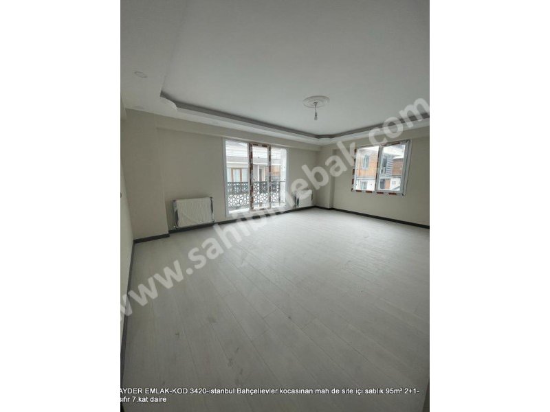 Bahçelievler kocasinan mah de site içi satılık 95m² 2+1-sıfır 7.kat daire