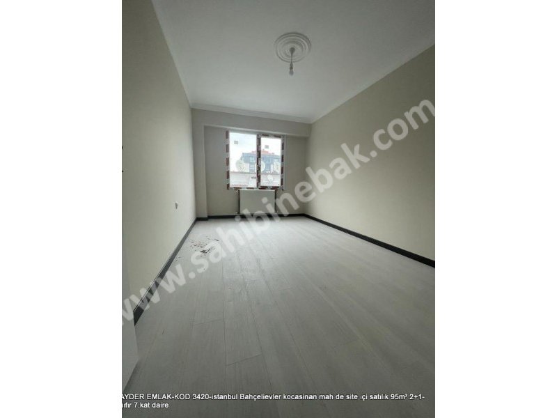 Bahçelievler kocasinan mah de site içi satılık 95m² 2+1-sıfır 7.kat daire