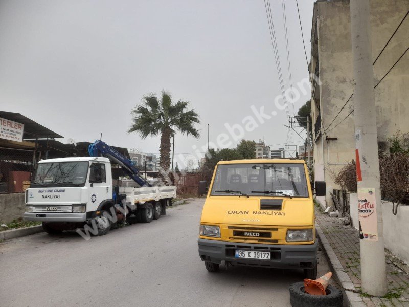 İzmir vinçli Parça Yük ve  Eşya Taşıma, Hızlı Nakliye Hizmetleri,kiralık vinç