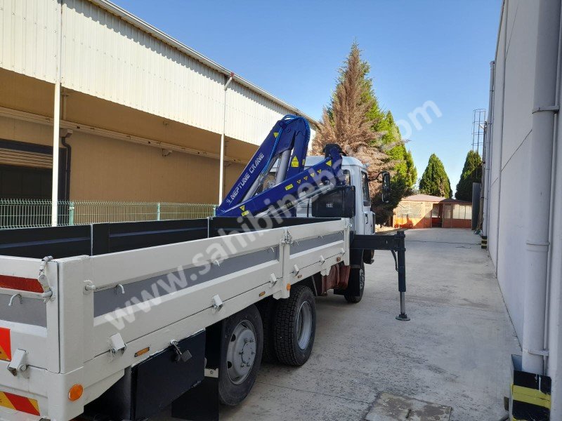 İzmir Aylık yıllık kiralık vinç 3 tonluk bakımlı araç 120-14 iveco