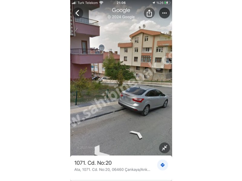 ÇANKAYA ATA MAH 1071 CAD 20 ADRESİNDE ASMA KATLI BÜRO OFİS OLABİLİR