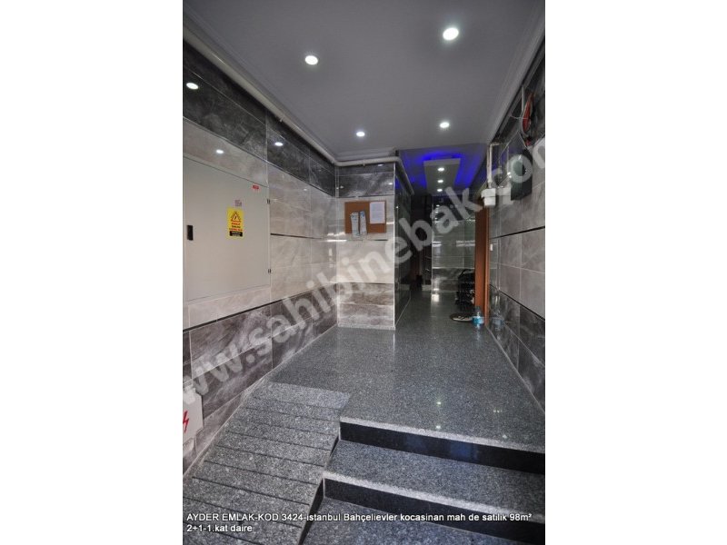 İstanbul Bahçelievler Kocasinan Mah. Satılık 1.Kat, 2+1, 98 m2 Daire