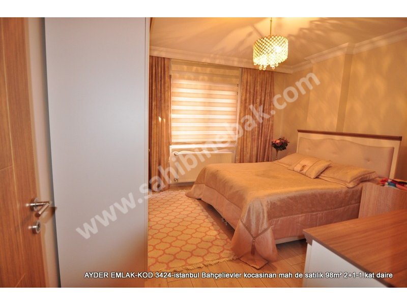 İstanbul Bahçelievler Kocasinan Mah. Satılık 1.Kat, 2+1, 98 m2 Daire
